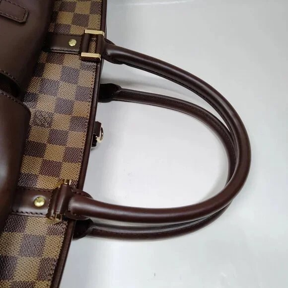 Authentic Louis Vuitton Manosque GM Damier Ebene Tote Bag/LV Shoulder Bag - Picture 7 of 16